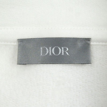 DIOR Homme 24AW 443j616a0531 Logo Embroidery Half Zip Sweatshirt White M Made