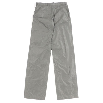 Balenciaga 22AW 720217 Unisex Nylon Pants Straight Pants Gray XS Made In Italy