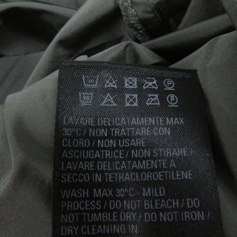 Balenciaga 22AW 720217 Unisex Nylon Pants Straight Pants Gray XS Made In Italy