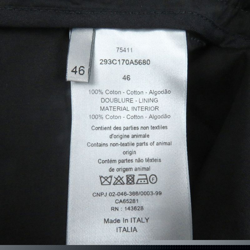 DIOR Homme 22AW 293c170a5680 100% Cotton Roses Total Pattern Half-pants Black