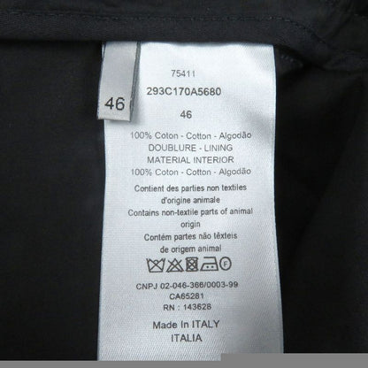 DIOR Homme 22AW 293c170a5680 100% Cotton Roses Total Pattern Half-pants Black