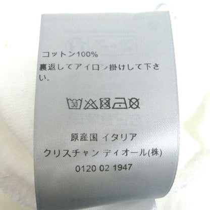 DIOR Homme 34dj696a0849 100% Cotton Damaged Logo Print Short Sleeve T-shirt