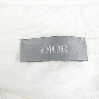 DIOR Homme 34dj696a0849 100% Cotton Damaged Logo Print Short Sleeve T-shirt