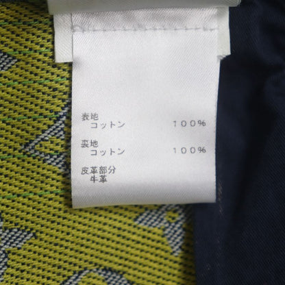 Louis Vuitton 23SS Monogram Lvhardware Leather Denim Shorts With Patches