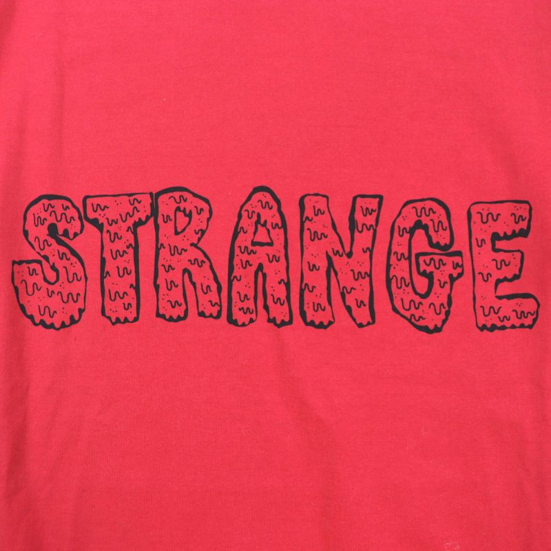 Celine 2x826501f 100% Cotton Strange Print Crew Neck Short Sleeve Red XS Made
