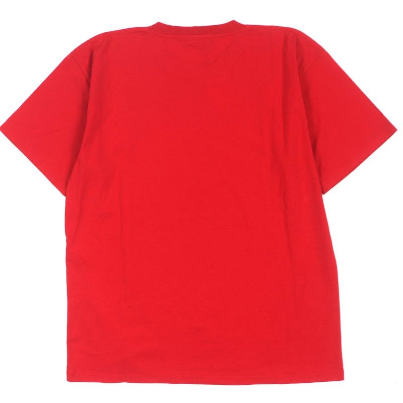 Celine 2x826501f 100% Cotton Strange Print Crew Neck Short Sleeve Red XS Made