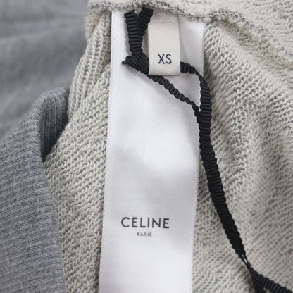 Celine 2y753670q Gradient Logo Print Pullover Hoodie Gray XS Made In Italy