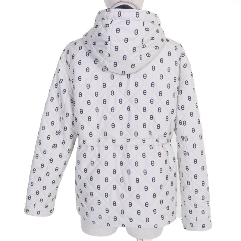 Hermes 2023 3e0123da 100% Cashmere Chaine D'ancre Cotton Filled Reversible