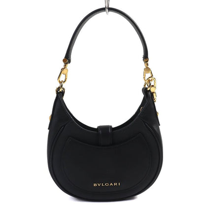 Bvlgari Bulgari 292051 Serpenti Ellipse Small 2WAY Leather Handbag Chain
