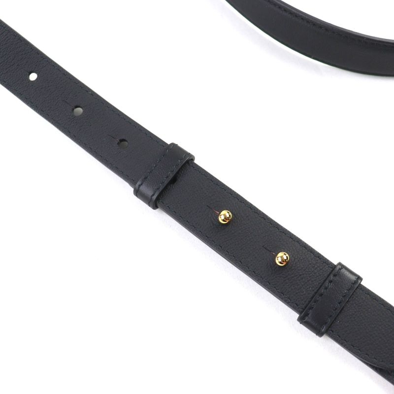 Bvlgari Bulgari 292051 Serpenti Ellipse Small 2WAY Leather Handbag Chain