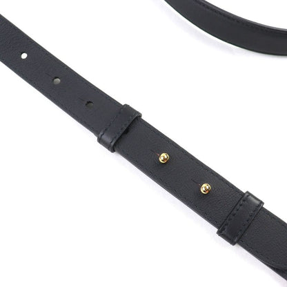 Bvlgari Bulgari 292051 Serpenti Ellipse Small 2WAY Leather Handbag Chain