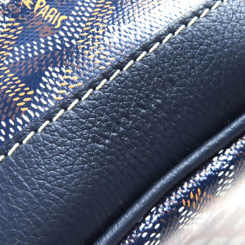 Goyard Peflotpmlty12cl12p Petit Flo Bucket Bag Calf Leather Goyard Din Canvas