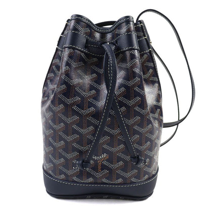 Goyard Peflotpmlty12cl12p Petit Flo Bucket Bag Calf Leather Goyard Din Canvas