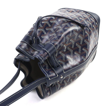 Goyard Peflotpmlty12cl12p Petit Flo Bucket Bag Calf Leather Goyard Din Canvas