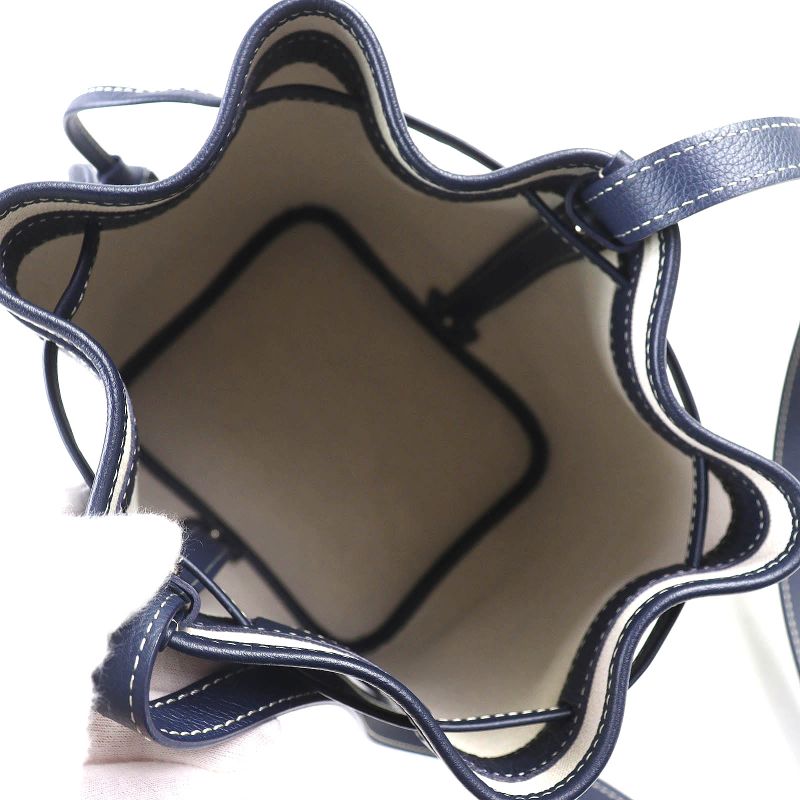 Goyard Peflotpmlty12cl12p Petit Flo Bucket Bag Calf Leather Goyard Din Canvas