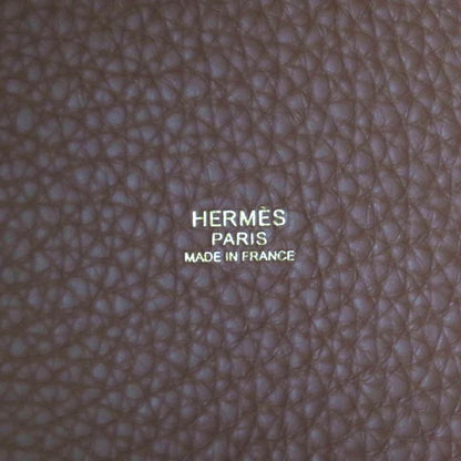 Hermes Picotin Lock PM Gold Taurillon Clemence Gold Hardware Handbag Engraved K