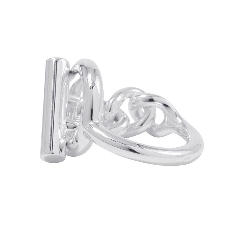 Hermes Ring Croisette MM Silver 52