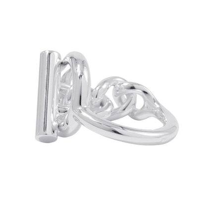 Hermes Ring Croisette MM Silver 52