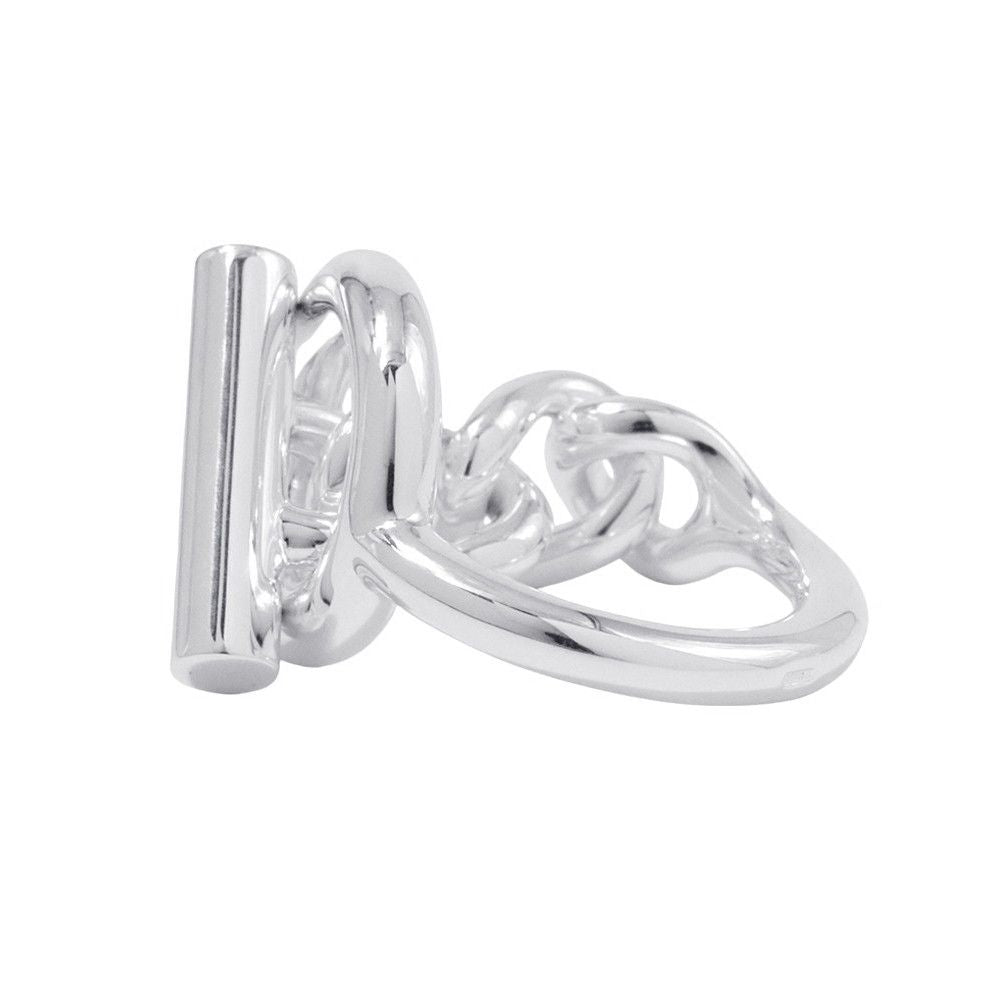 Hermes Ring Croisette MM Silver 52
