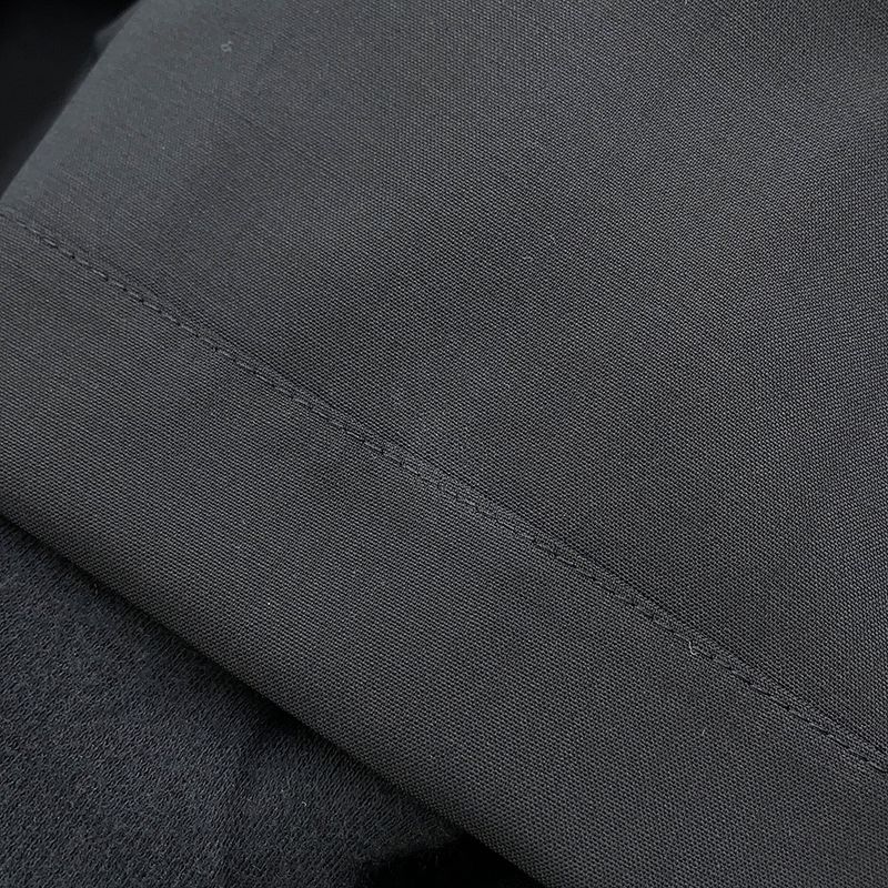 Hermes Pants Double Button Wide Shorts Wool 44 Black