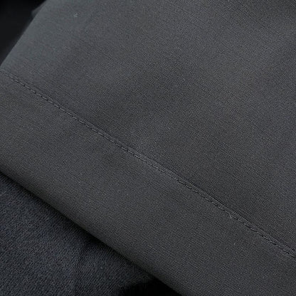 Hermes Pants Double Button Wide Shorts Wool 44 Black