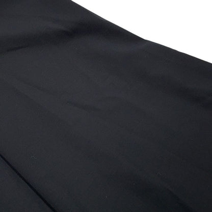 Hermes Pants Double Button Wide Shorts Wool 44 Black