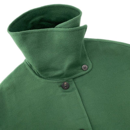 Hermes Coat Long Vest Button Cashmere 42