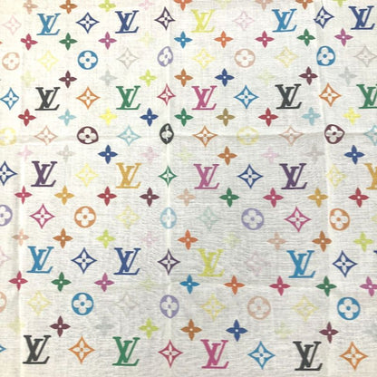 Louis Vuitton Multicolor Takashi Murakami Bandana Scarf: X3200