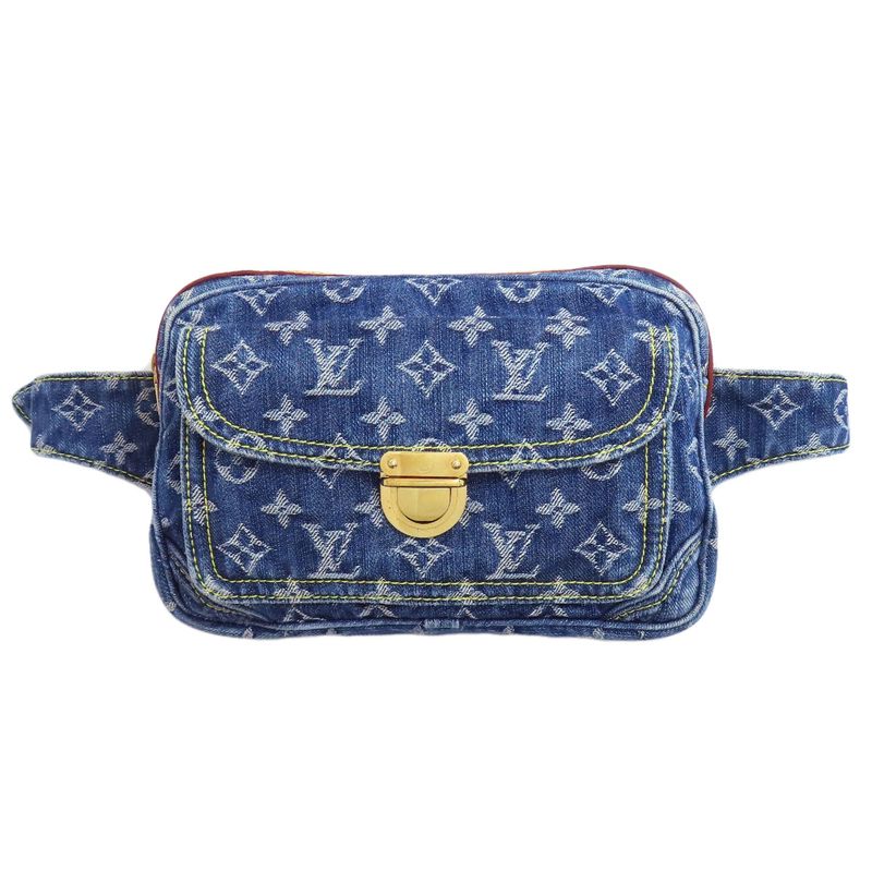 Louis Vuitton M95347 Bum Bag Hip Bag/waist Bag Denim Women