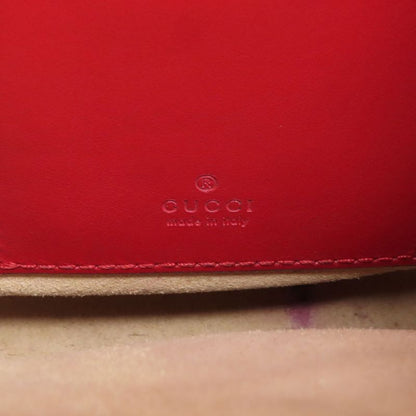 Gucci 575163 GG Marmont Chain Shoulder Bag Calf Women