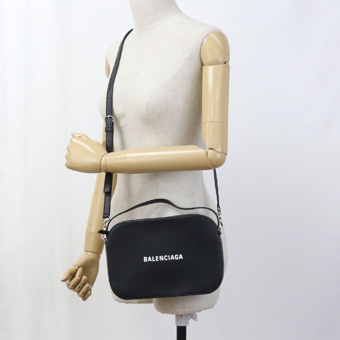 Balenciaga Small Camera Bag Everyday 608654 Crossbody Shoulder Bag Leather Women