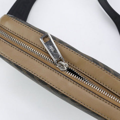 Fendi Camera Case Diagonal 7m0286 AJF8 Crossbody Shoulder Bag PVC Leather Men's