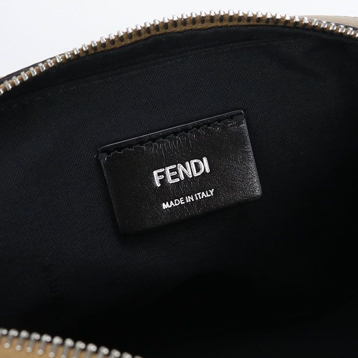 Fendi Camera Case Diagonal 7m0286 AJF8 Crossbody Shoulder Bag PVC Leather Men's