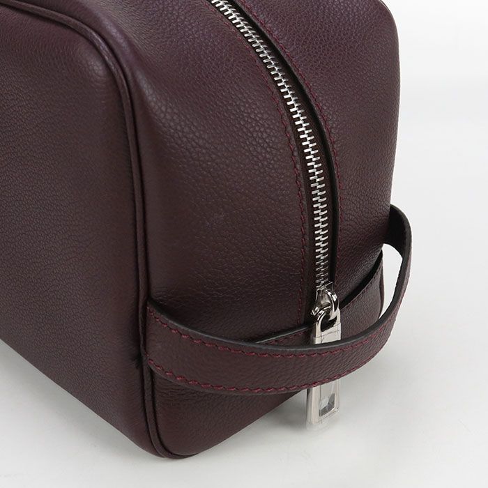 Fendi Second Bag 7as378 APDR Clutch Bag Leather Men's