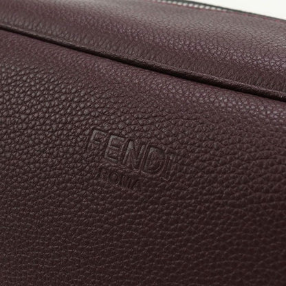 Fendi Second Bag 7as378 APDR Clutch Bag Leather Men's