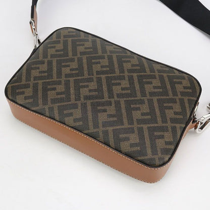Fendi Camera Case Diagonal 7m0286 AFB4 Crossbody Shoulder Bag PVC Leather Men's