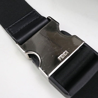 Fendi Belt Bag Diagonal 7va434 A9XS Body Bag PVC Leather Men