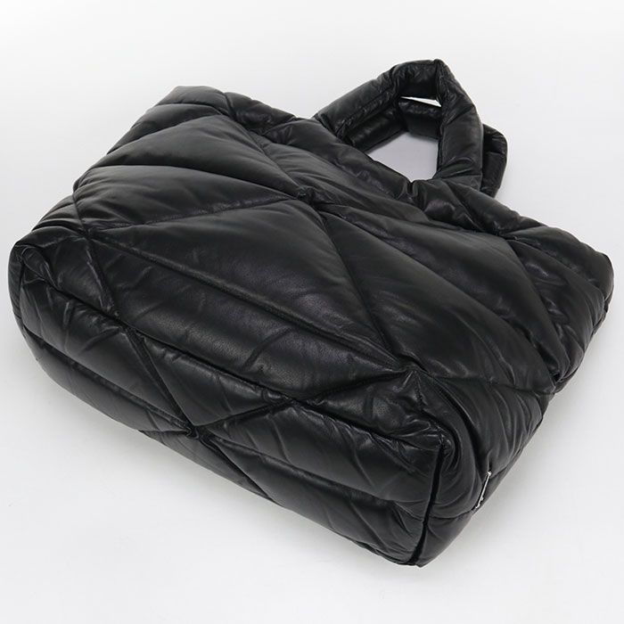 Prada Leather Tote Bag Leather Unisex