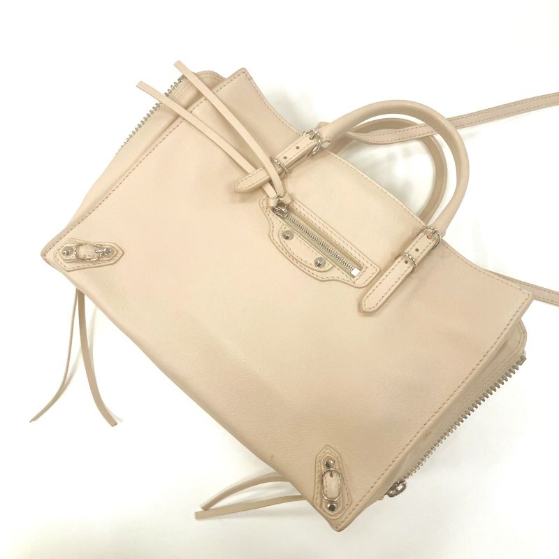 Balenciaga Paper Papier A6 Zip-around Calfskin: A3211