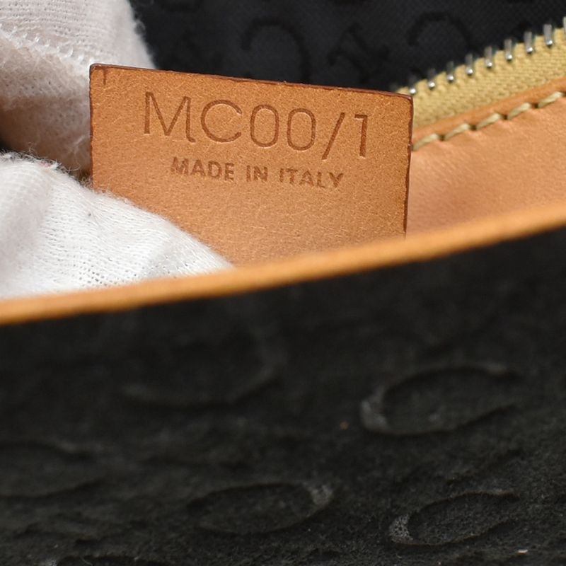 Celine Macadam Pattern Hand Tote Bag Suede Leather Black 68kb064