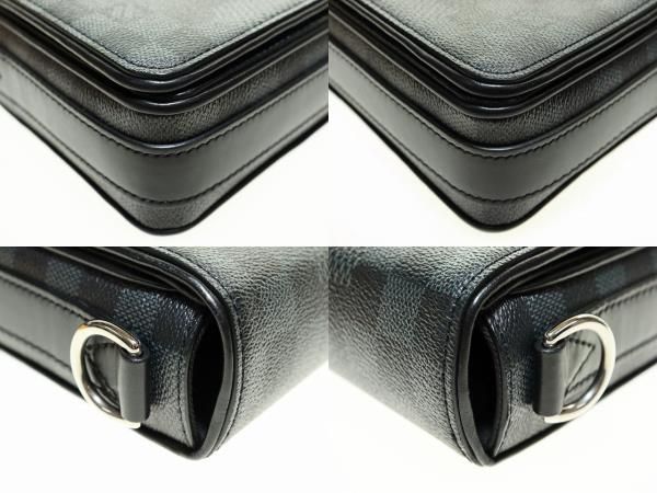 Louis Vuitton Studio Messenger Damier Graphite 3D N50013 Shoulder Bag Black