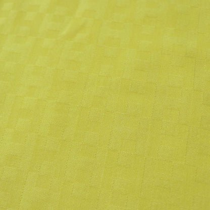 Hermes Cashmere Silk H Pattern Large Scarf Shawl Yellow Made In France Men Women