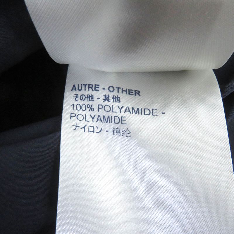 Louis Vuitton 19AW Windbreaker With Belt Pocket Blouson Anorak Hoodie Navy 50