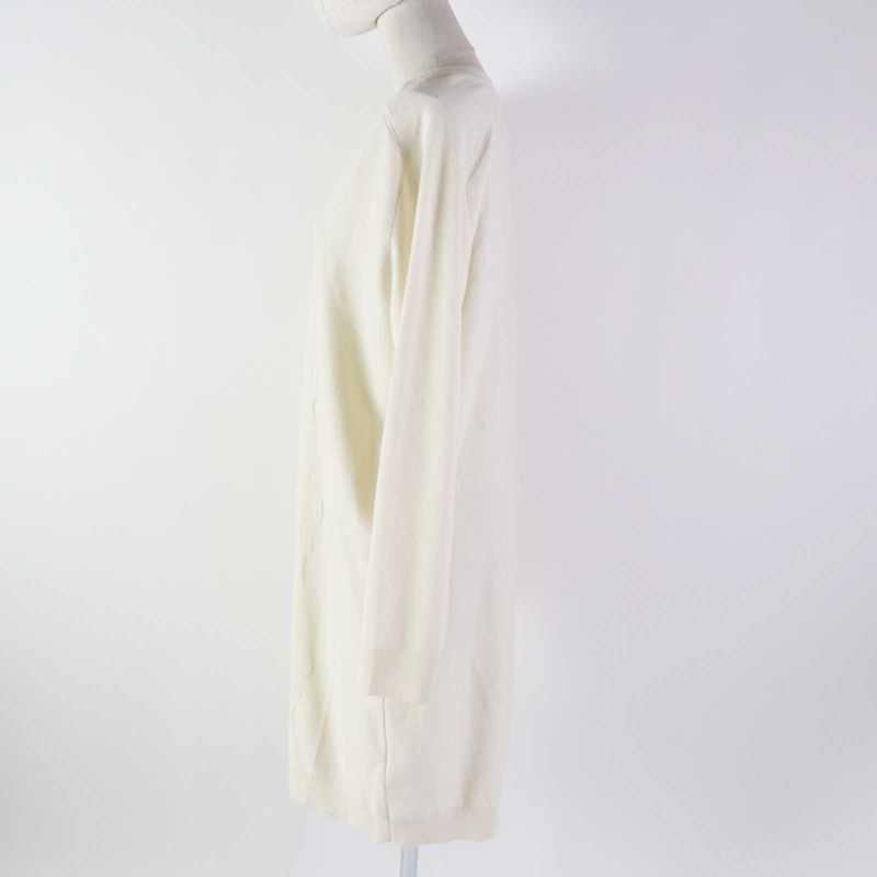 Hermes 21SS Brides De GALA Ceremonial Maitreya Wool Cashmere Blend Long Sleeve