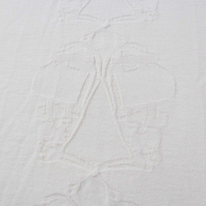 Hermes 21SS Brides De GALA Ceremonial Maitreya Wool Cashmere Blend Long Sleeve