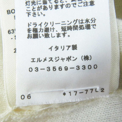 Hermes 21SS Brides De GALA Ceremonial Maitreya Wool Cashmere Blend Long Sleeve