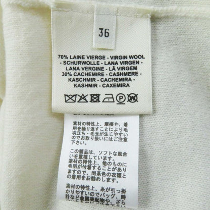 Hermes 21SS Brides De GALA Ceremonial Maitreya Wool Cashmere Blend Long Sleeve