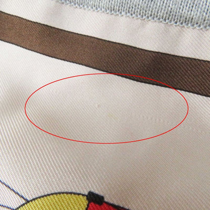 Hermes Echec AU ROI Checkmate Silk Cotton Sleeve Zip Design Twill Raine Cut