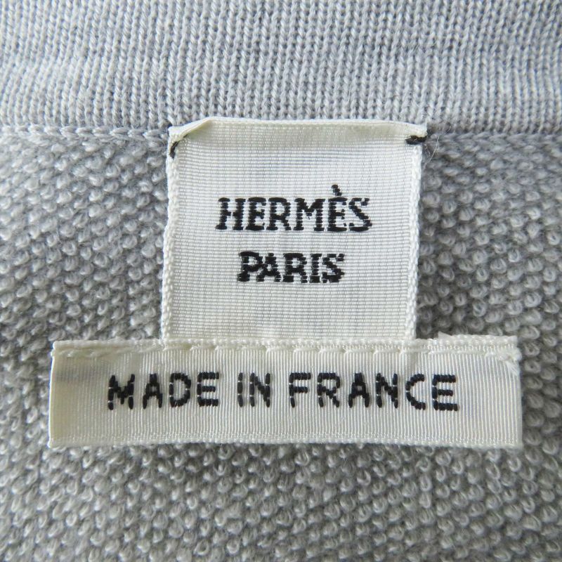 Hermes Echec AU ROI Checkmate Silk Cotton Sleeve Zip Design Twill Raine Cut