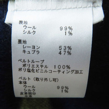 Louis Vuitton Fjc022nuv Giant Monogram Wool Silk Lambleather With Belt Back